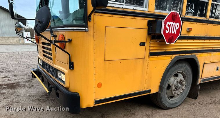 image for item LO9462 2011 Blue Bird All American FE  school bus