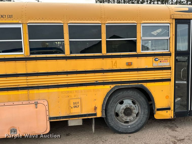 image for item LO9462 2011 Blue Bird All American FE  school bus