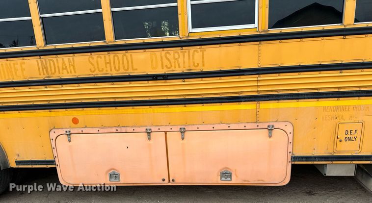 image for item LO9462 2011 Blue Bird All American FE  school bus
