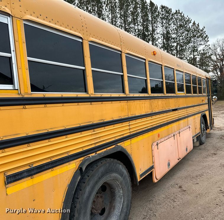 image for item LO9462 2011 Blue Bird All American FE  school bus