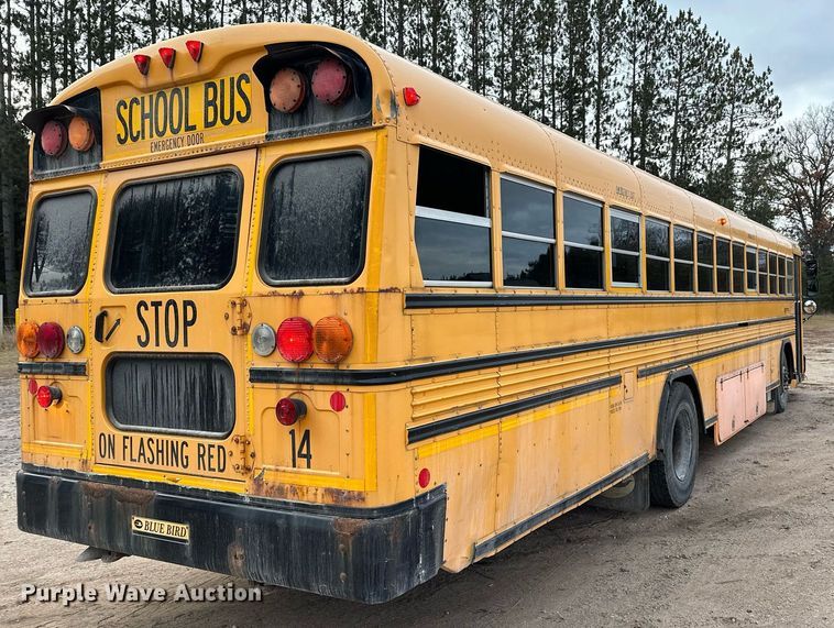 image for item LO9462 2011 Blue Bird All American FE  school bus