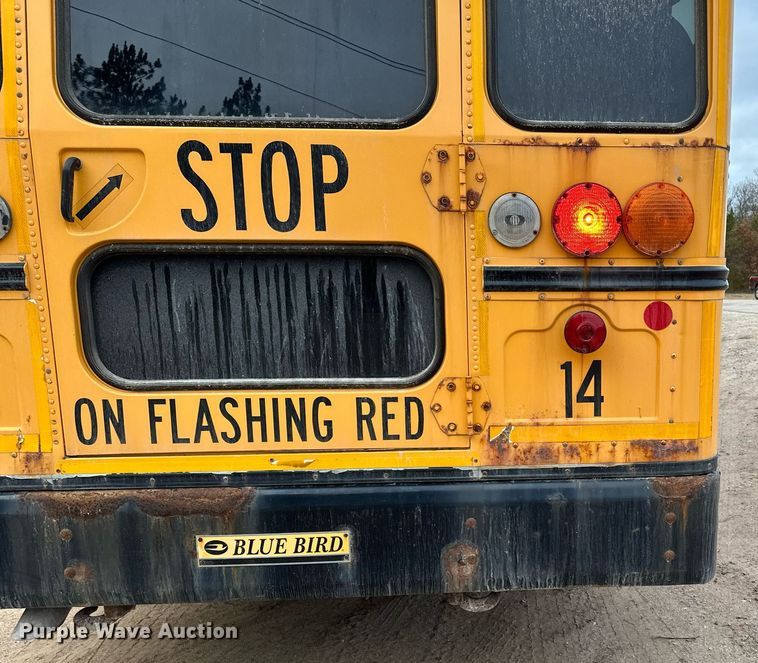 image for item LO9462 2011 Blue Bird All American FE  school bus