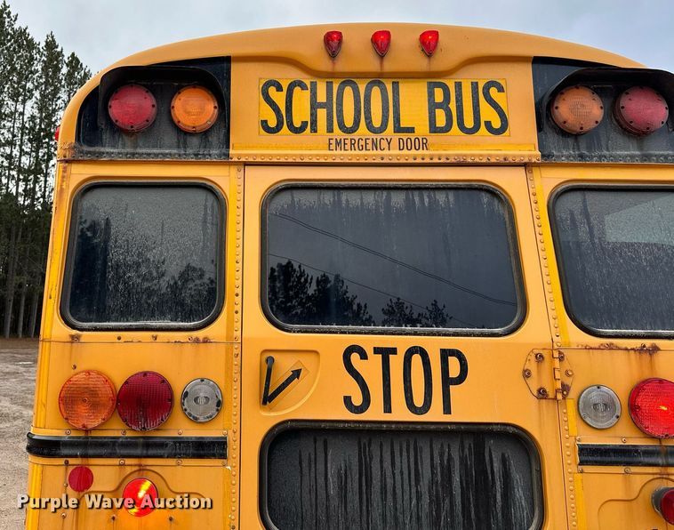 image for item LO9462 2011 Blue Bird All American FE  school bus