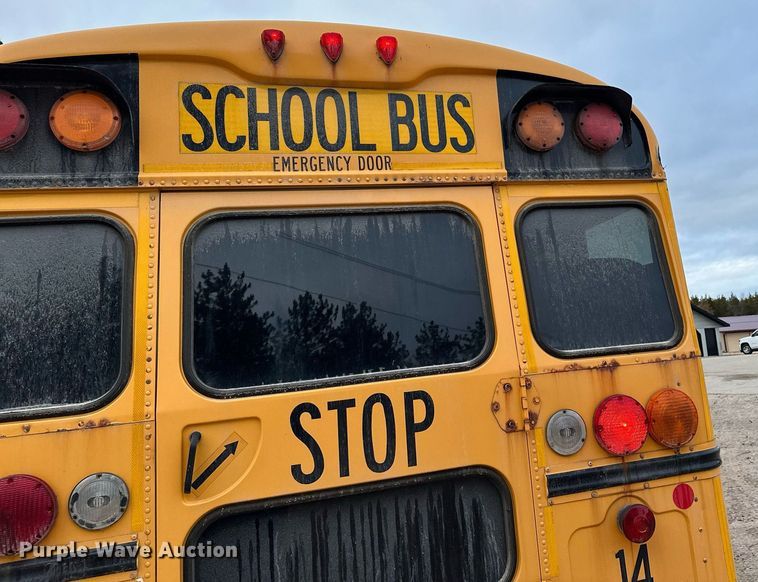 image for item LO9462 2011 Blue Bird All American FE  school bus