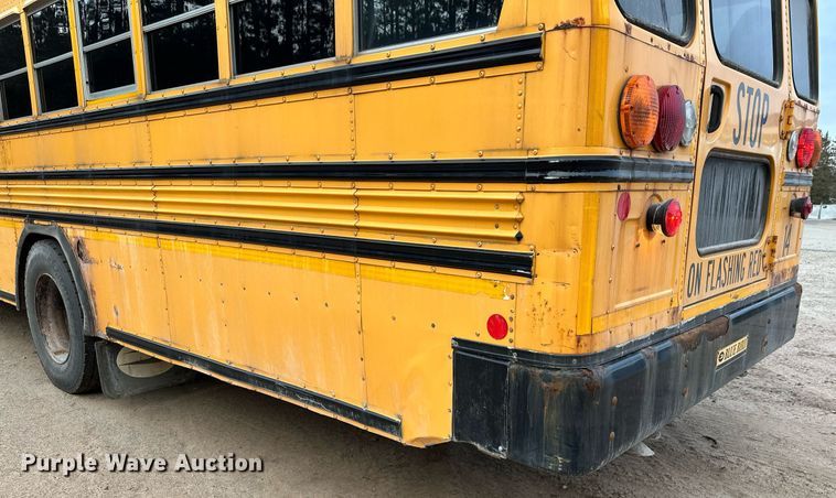 image for item LO9462 2011 Blue Bird All American FE  school bus