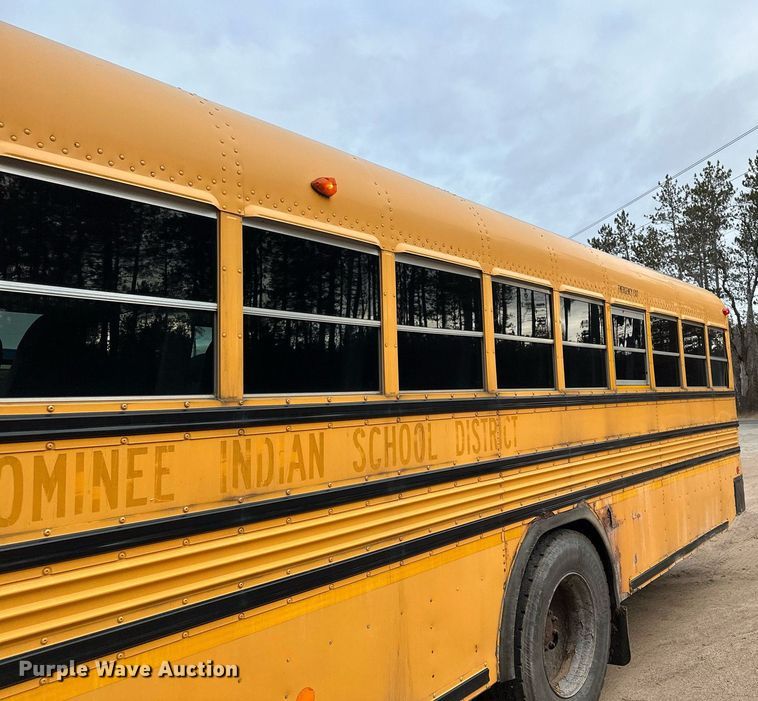 image for item LO9462 2011 Blue Bird All American FE  school bus