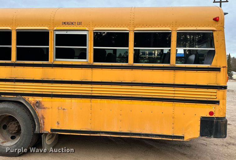 image for item LO9462 2011 Blue Bird All American FE  school bus