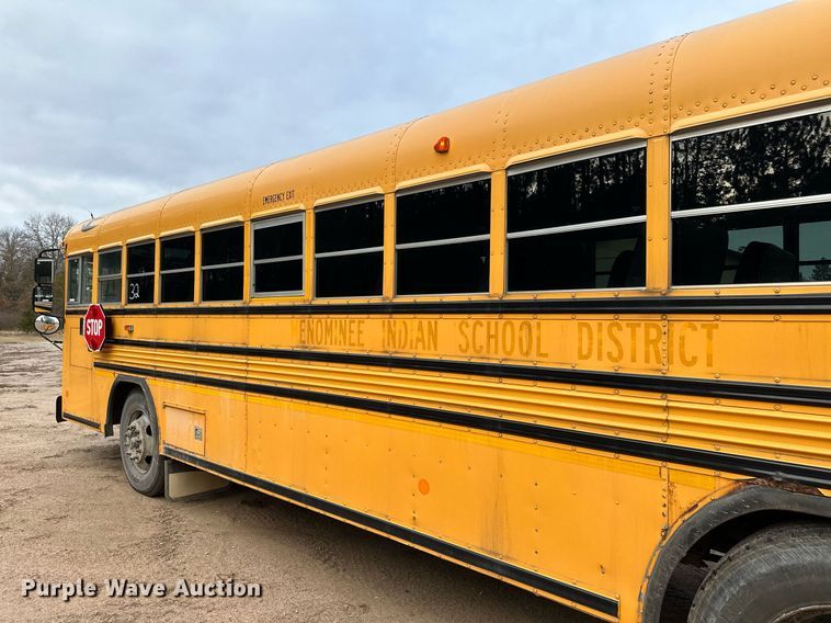 image for item LO9462 2011 Blue Bird All American FE  school bus