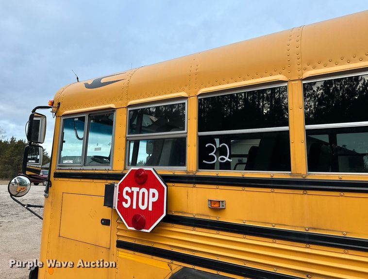 image for item LO9462 2011 Blue Bird All American FE  school bus