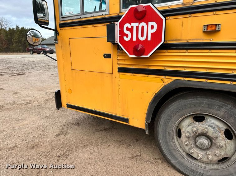 image for item LO9462 2011 Blue Bird All American FE  school bus