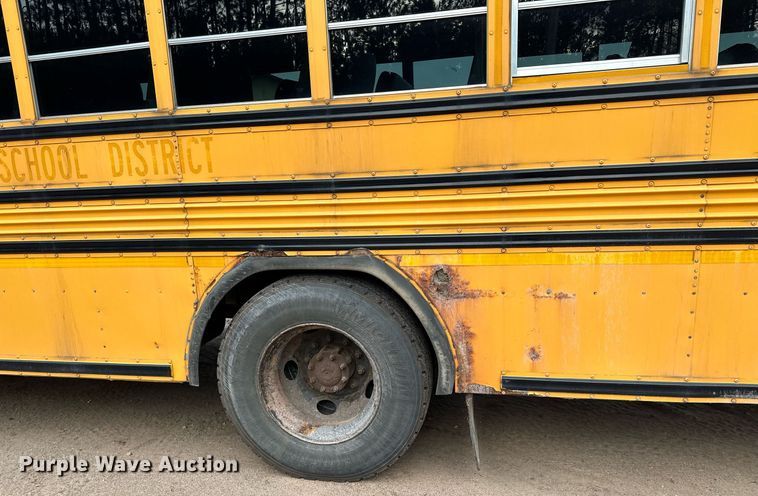 image for item LO9462 2011 Blue Bird All American FE  school bus