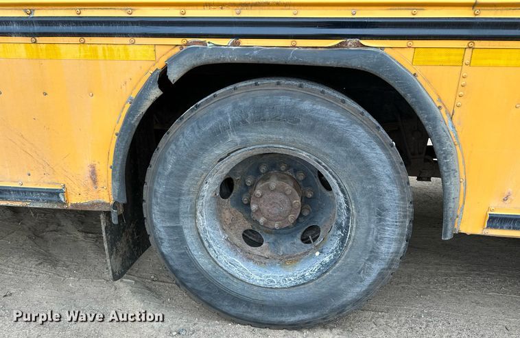 image for item LO9462 2011 Blue Bird All American FE  school bus