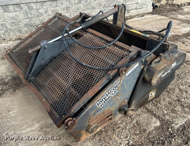 image for item MO9141 Bobcat LR-5A  skid steer landscape rake