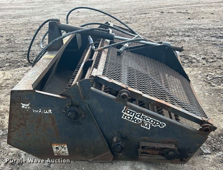 image for item MO9141 Bobcat LR-5A  skid steer landscape rake
