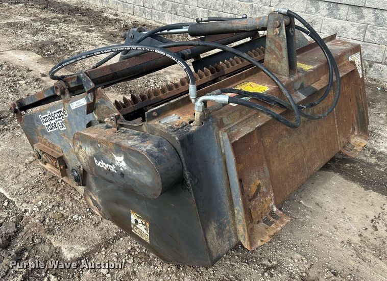 image for item MO9141 Bobcat LR-5A  skid steer landscape rake