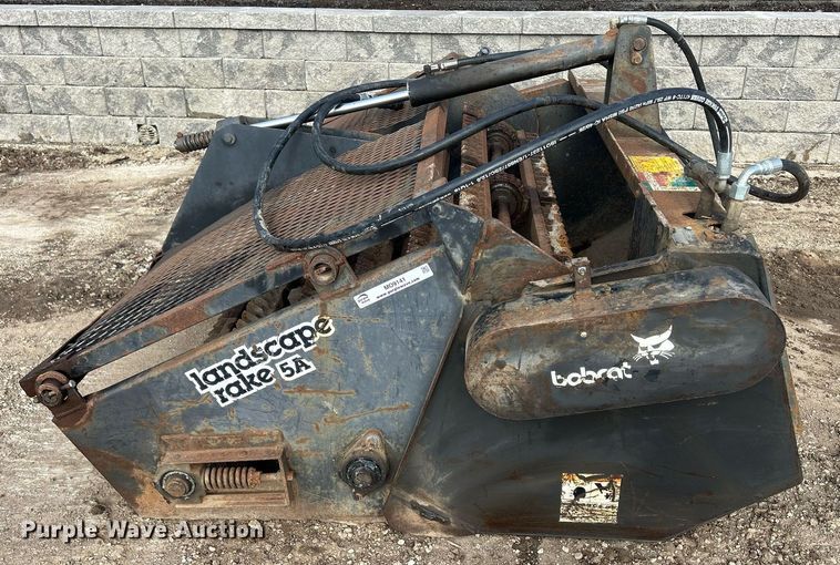 image for item MO9141 Bobcat LR-5A  skid steer landscape rake