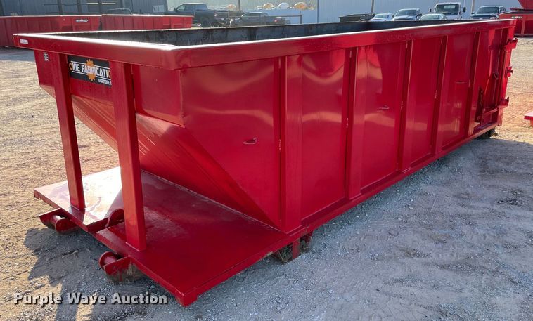 image for item NA9732 Okie Fabrication  roll-off container