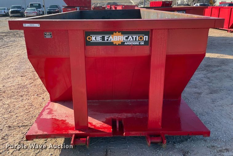 image for item NA9732 Okie Fabrication  roll-off container
