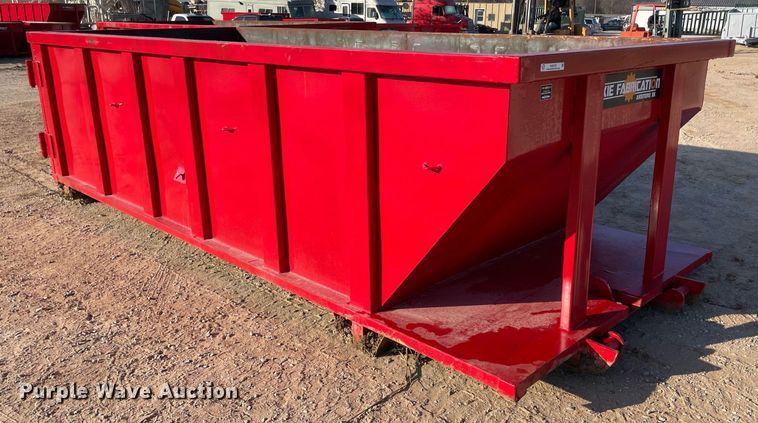 image for item NA9732 Okie Fabrication  roll-off container