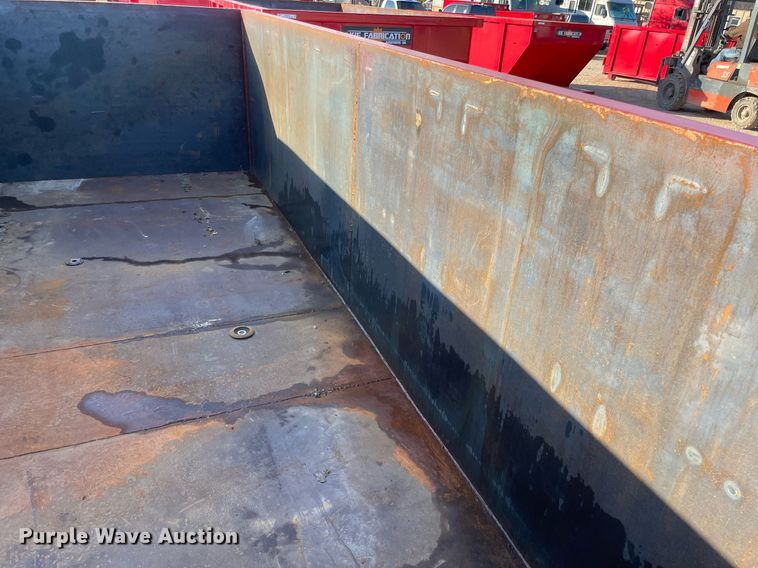 image for item NA9732 Okie Fabrication  roll-off container