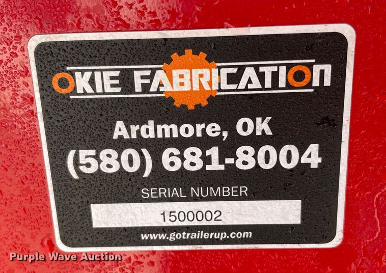 image for item NA9732 Okie Fabrication  roll-off container