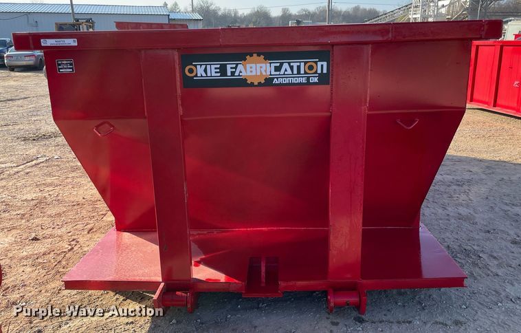 image for item NA9733 Okie Fabrication  roll-off container