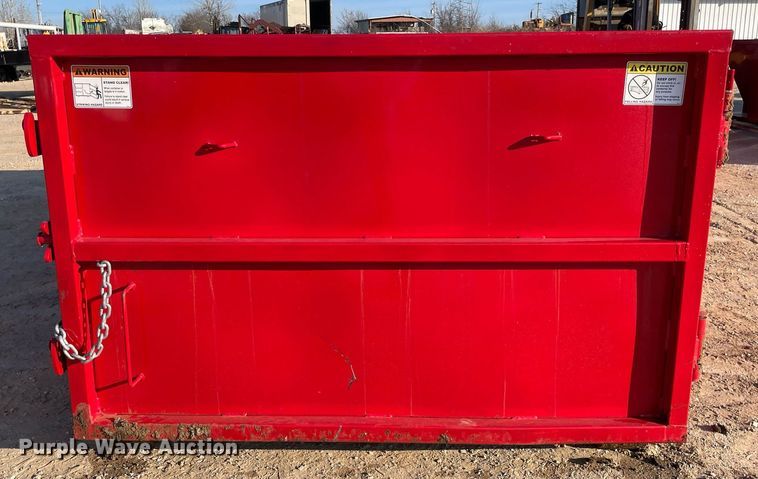 image for item NA9733 Okie Fabrication  roll-off container