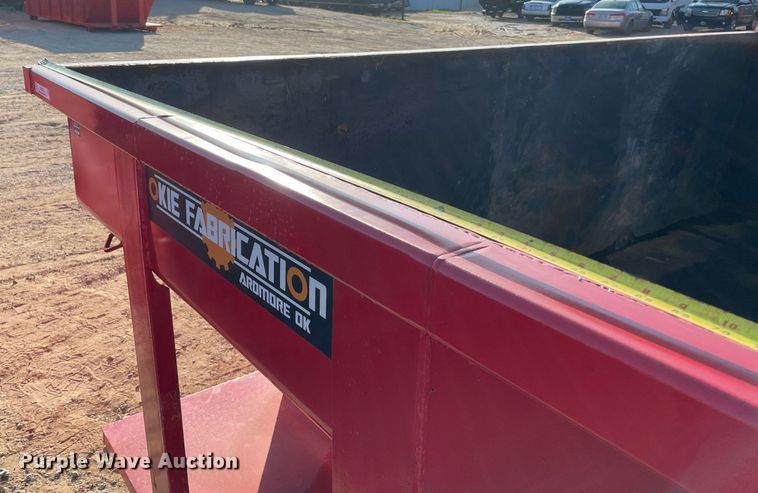 image for item NA9733 Okie Fabrication  roll-off container