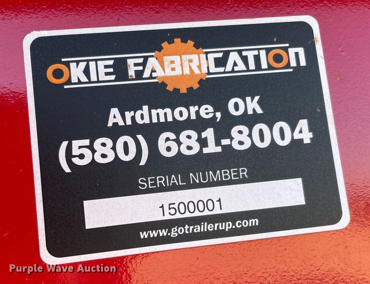 image for item NA9733 Okie Fabrication  roll-off container