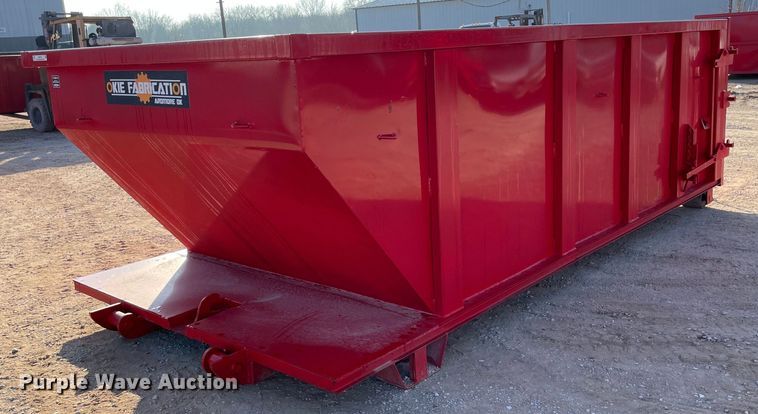 image for item NA9734 Okie Fabrication  roll-off container