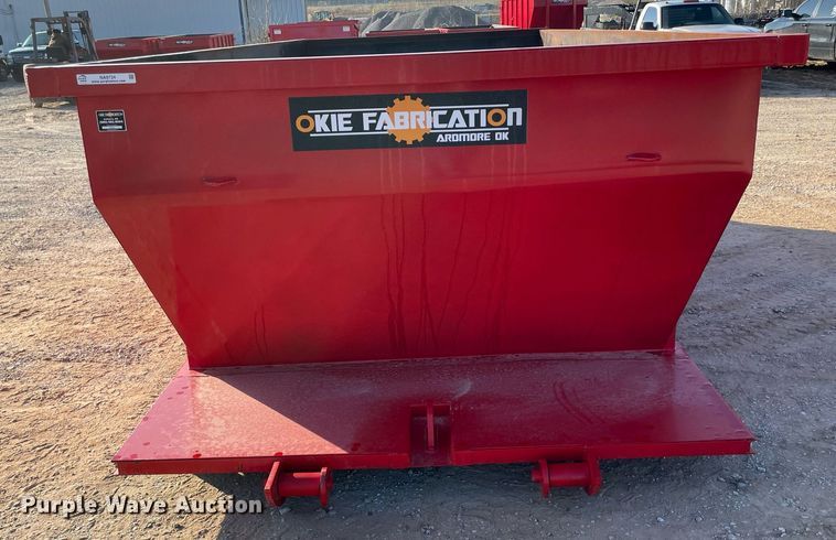 image for item NA9734 Okie Fabrication  roll-off container