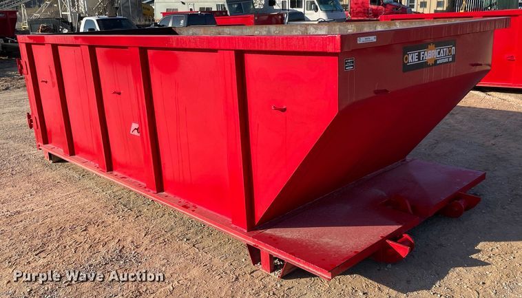 image for item NA9734 Okie Fabrication  roll-off container