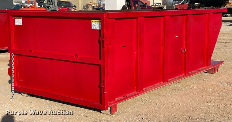 image for item NA9734 Okie Fabrication  roll-off container