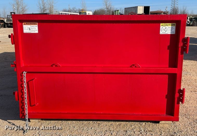 image for item NA9734 Okie Fabrication  roll-off container