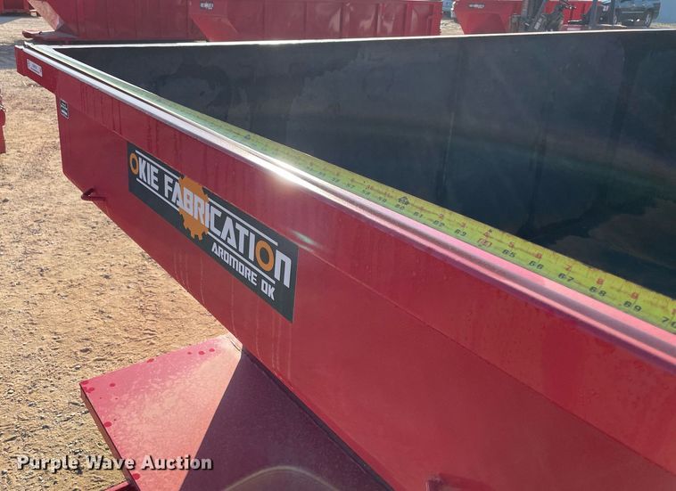 image for item NA9734 Okie Fabrication  roll-off container
