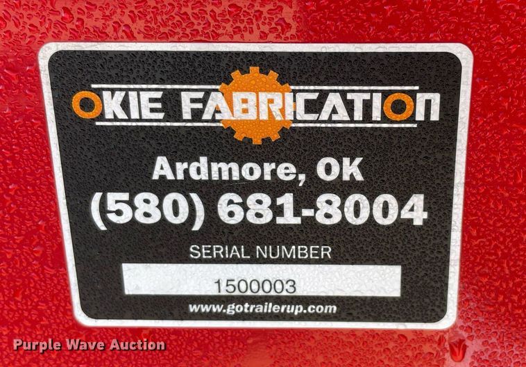 image for item NA9734 Okie Fabrication  roll-off container