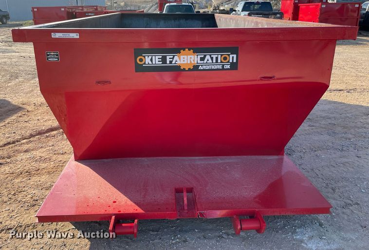image for item NA9735 Okie Fabrication  roll-off container