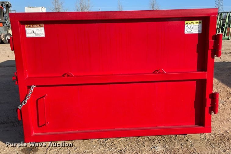 image for item NA9735 Okie Fabrication  roll-off container