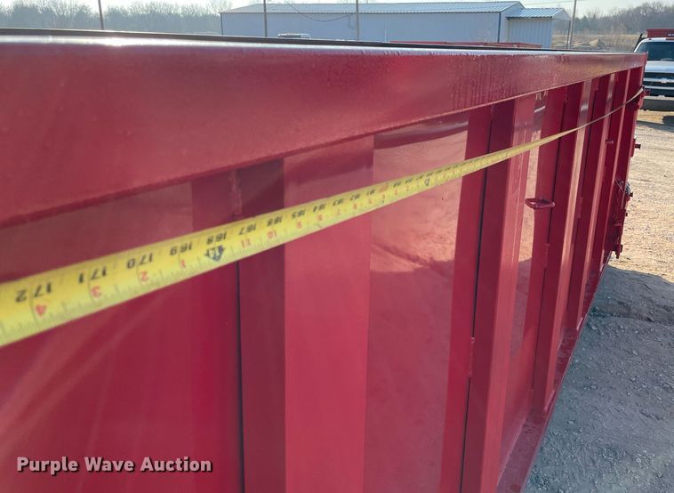 image for item NA9735 Okie Fabrication  roll-off container