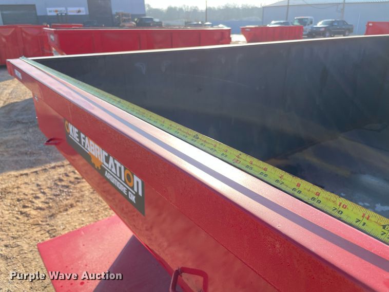 image for item NA9735 Okie Fabrication  roll-off container