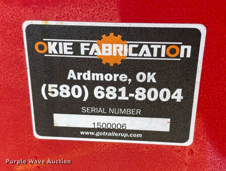 image for item NA9735 Okie Fabrication  roll-off container