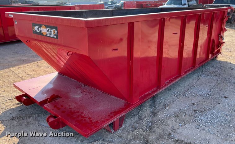 image for item NA9736 Okie Fabrication  roll-off container