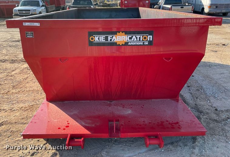 image for item NA9736 Okie Fabrication  roll-off container