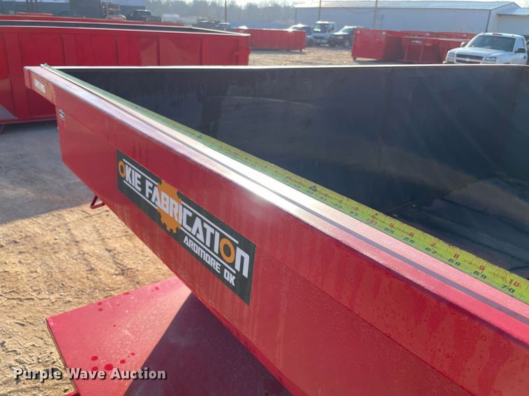 image for item NA9736 Okie Fabrication  roll-off container