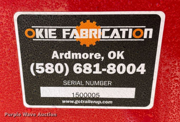 image for item NA9736 Okie Fabrication  roll-off container