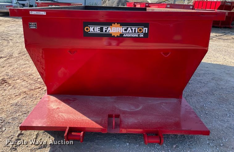 image for item NA9737 Okie Fabrication  roll-off container
