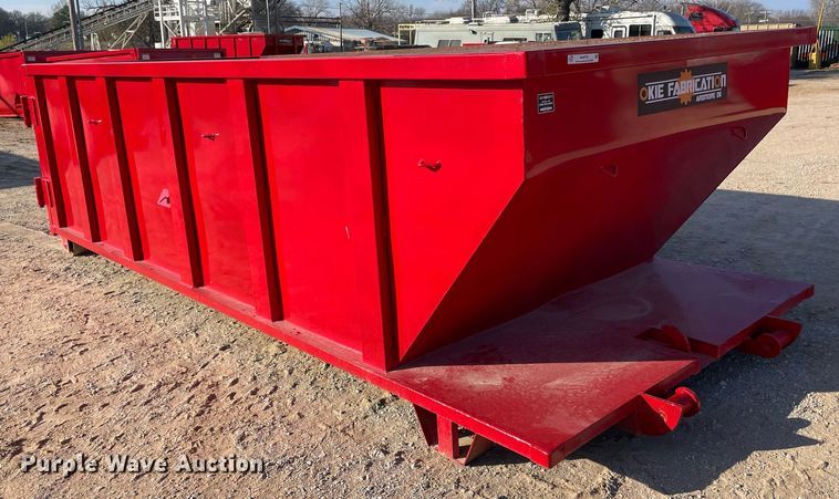 image for item NA9737 Okie Fabrication  roll-off container