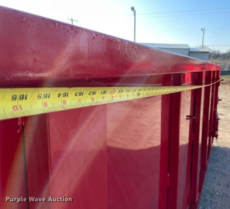 image for item NA9737 Okie Fabrication  roll-off container