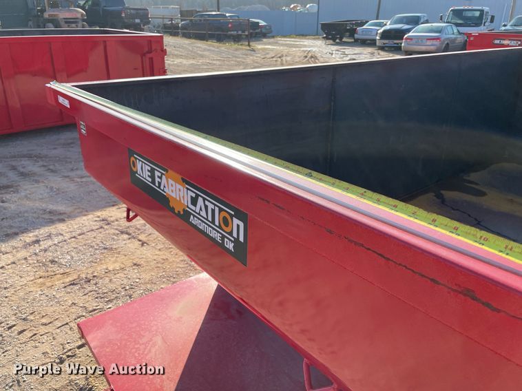 image for item NA9737 Okie Fabrication  roll-off container
