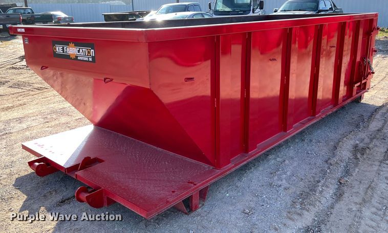 image for item NA9738 Okie Fabrication  roll-off container